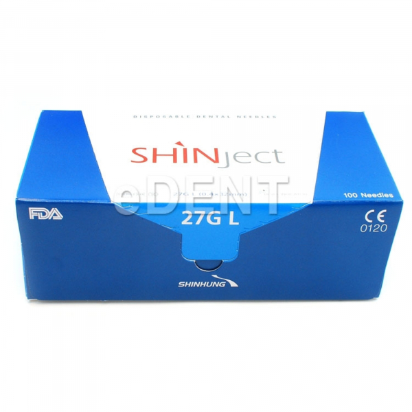 (주)이덴트 치과재료·치과의약품 전문,SHINject Dental Needle [파랑]