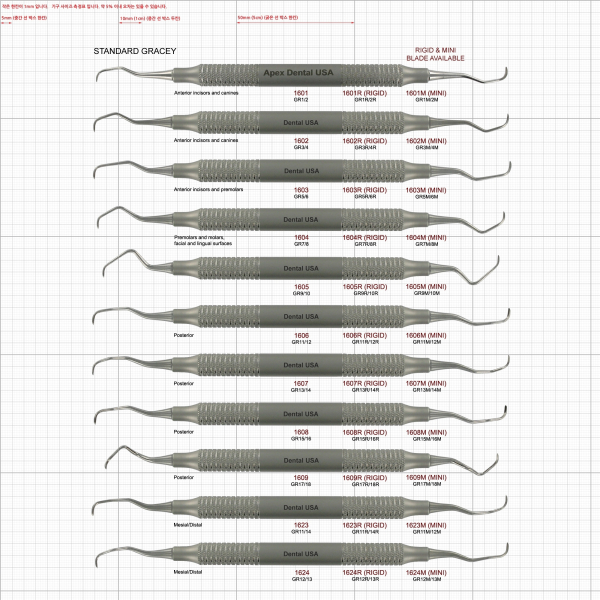 (주)이덴트 치과재료·치과의약품 전문,Gracey Curette