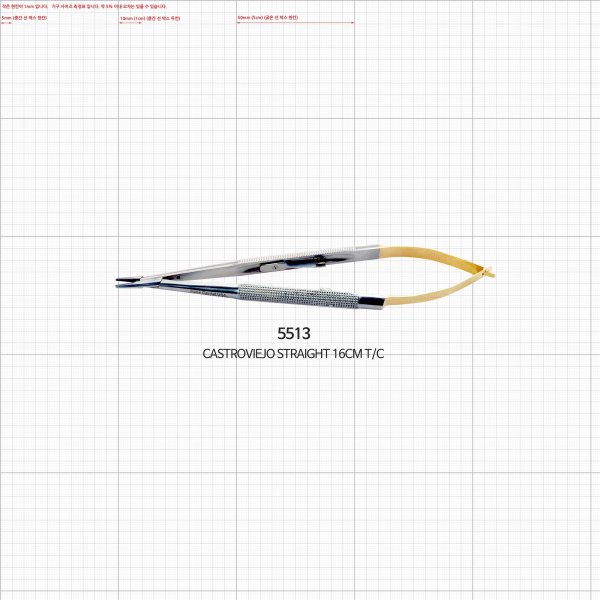 (주)이덴트 치과재료·치과의약품 전문,Castroviejo Needle hodler(직)T/C X TITANIUM