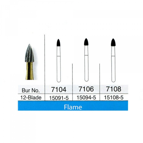 (주)이덴트 치과재료·치과의약품 전문,Flame Trimming Composite finishing bur
