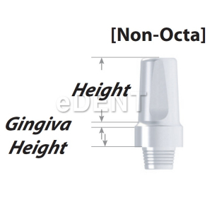 Internal Ex-Cemented Non-Octa Abutment (SEOA4816N)