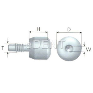 External Regular Healing Abutment (HR502)