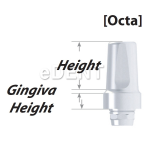 [SS용] Internal Ex-Cemented Octa Abutment (SEOA4816OSS)