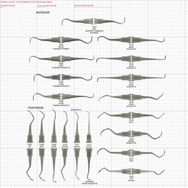 (주)이덴트 치과재료·치과의약품 전문,Sickle Scalers