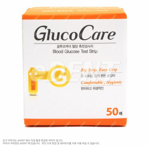 (주)이덴트 치과재료·치과의약품 전문,[교환/반품불가] GlucoCare 측정검사지