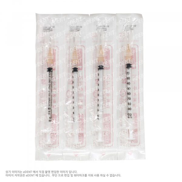 (주)이덴트 치과재료·치과의약품 전문,[교환/반품불가] Disposable Syringes