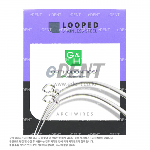 T-LOOP arch wire 2 LOOP .019x.025