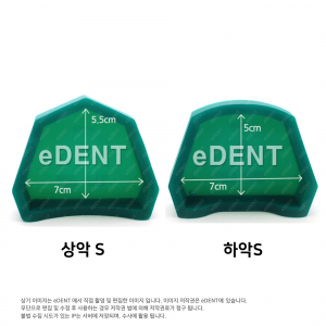 Study Model Base(초록색) 교정용몰드