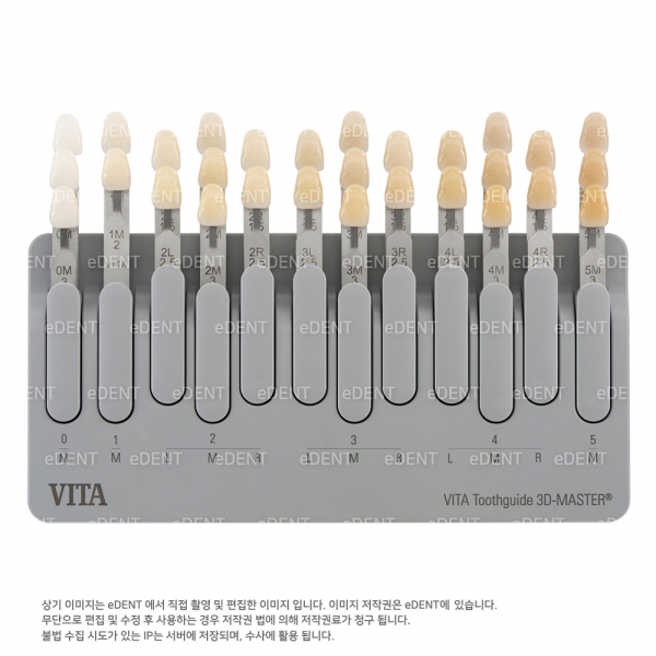 (주)이덴트 치과재료·치과의약품 전문,[교환/반품불가] Vita Shade Guide (3D-MASTER) 신형