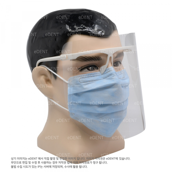 (주)이덴트 치과재료·치과의약품 전문,Visor Protective Shields (김서림방지 전면보호대)