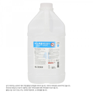 [의약외품] 그린 소독용에탄올액 4L