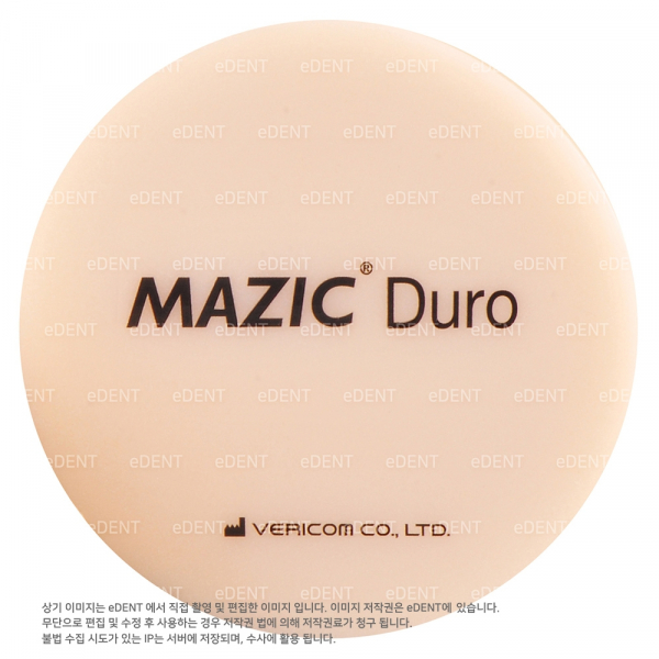(주)이덴트 치과재료·치과의약품 전문,MAZIC Duro Disk ø98