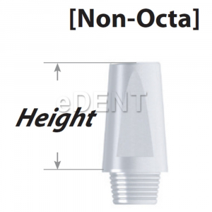 Internal Ex-Standard Cemented Non-Octa Abutment (SEOA5504N)