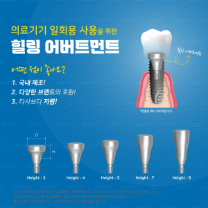 Healing abutment (Submerged)