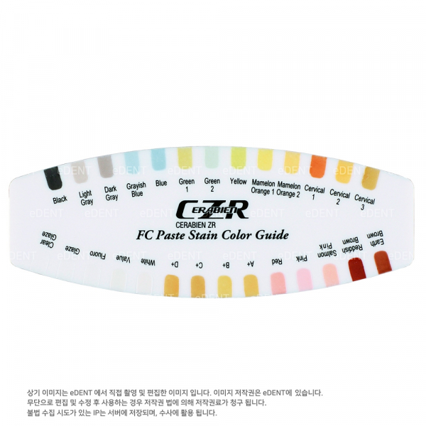(주)이덴트 치과재료·치과의약품 전문,CZR FC Paste Stain