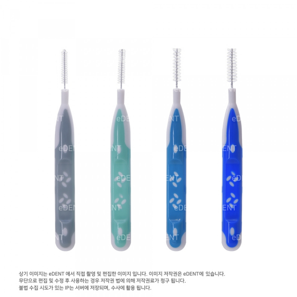 (주)이덴트 치과재료·치과의약품 전문,[초특가] 이안애 치간칫솔 (I타입-벌크형)