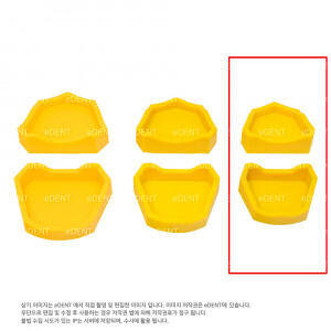 Study Model Base(노란색) 교정용몰드